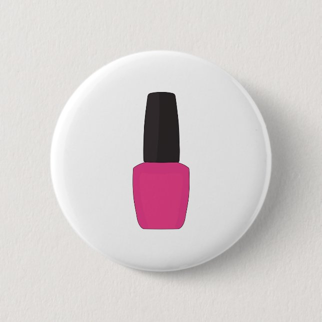 Badge Rond 5 Cm Bouteille polonaise à ongle (Devant)
