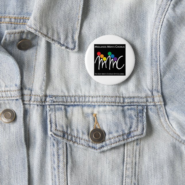 Badge Rond 5 Cm Bouton (En situation)