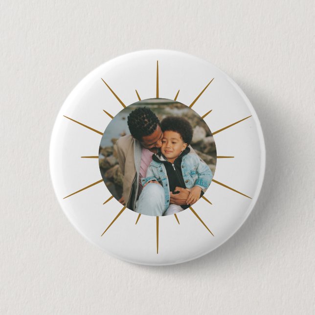 Badge Rond 5 Cm Bouton (Devant)