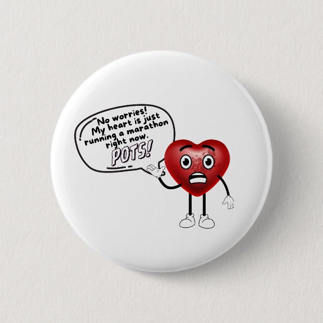 Badge Rond 5 Cm Bouton (Devant)