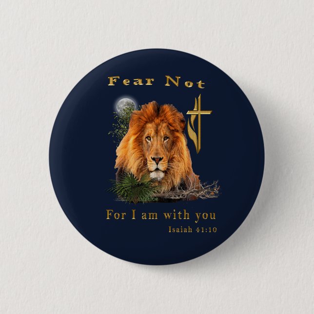 Badge Rond 5 Cm Bouton (Devant)