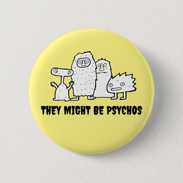 Badge Rond 5 Cm Bouton (Devant)