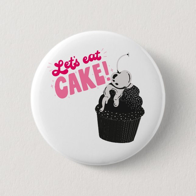 Badge Rond 5 Cm Bouton (Devant)