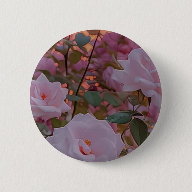 Badge Rond 5 Cm Bouton (Devant)