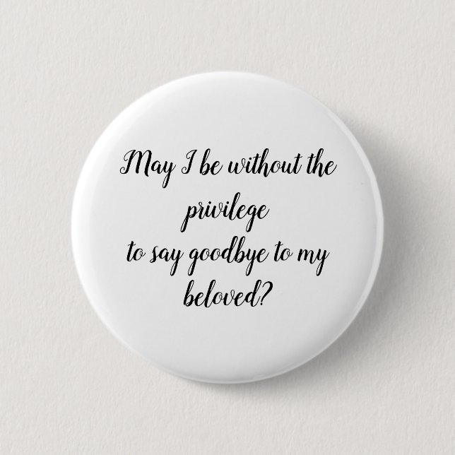 Badge Rond 5 Cm Bouton (Devant)