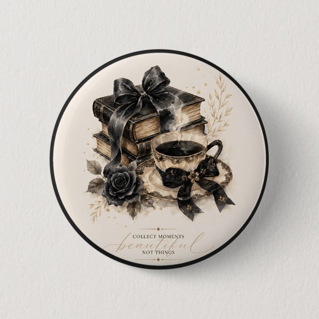 Badge Rond 5 Cm Bouton (Devant)