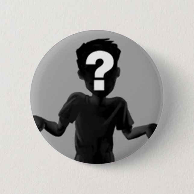 Badge Rond 5 Cm Bouton (Devant)