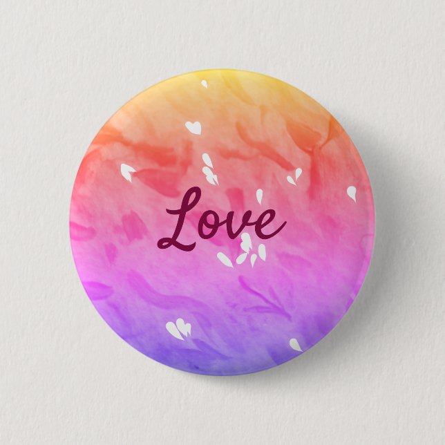 Badge Rond 5 Cm Bouton (Devant)