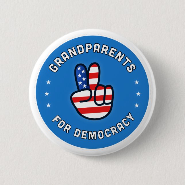 Badge Rond 5 Cm Bouton (Devant)