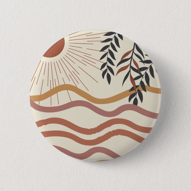 Badge Rond 5 Cm Bouton (Devant)