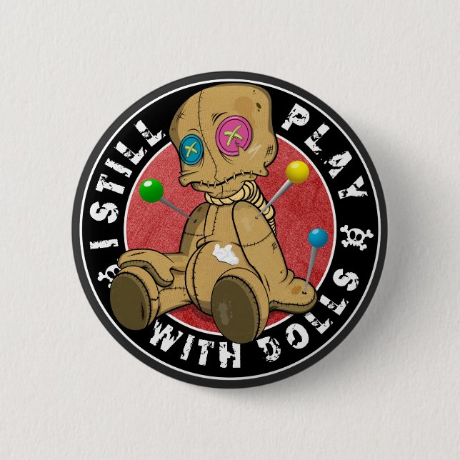 Badge Rond 5 Cm Bouton (Devant)