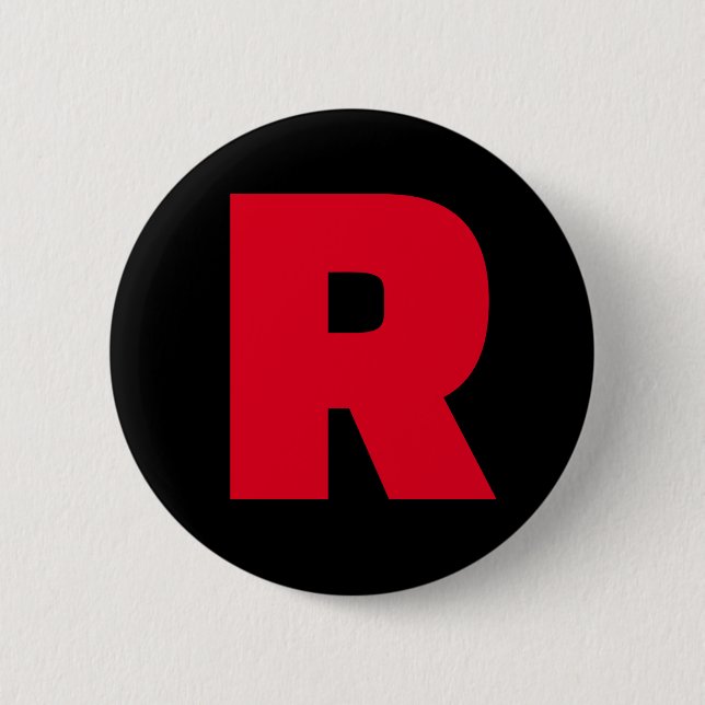 Badge Rond 5 Cm Bouton (Devant)