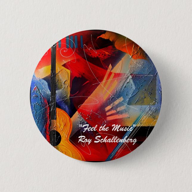 Badge Rond 5 Cm Bouton (Devant)