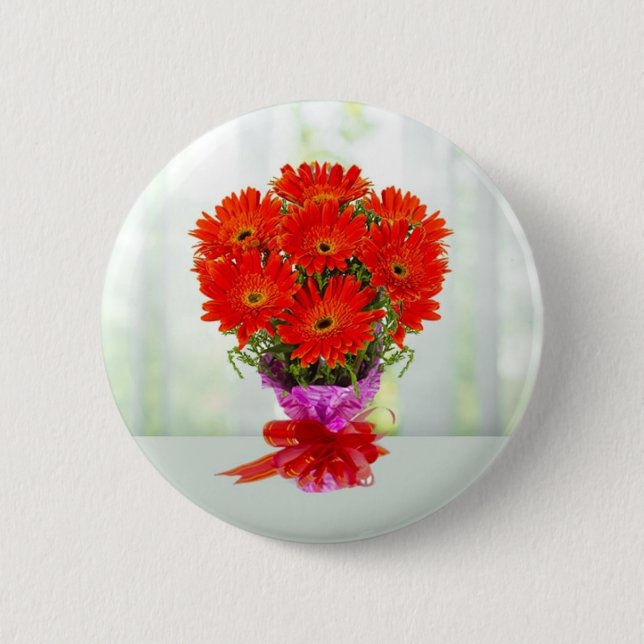 Badge Rond 5 Cm Bouton (Devant)