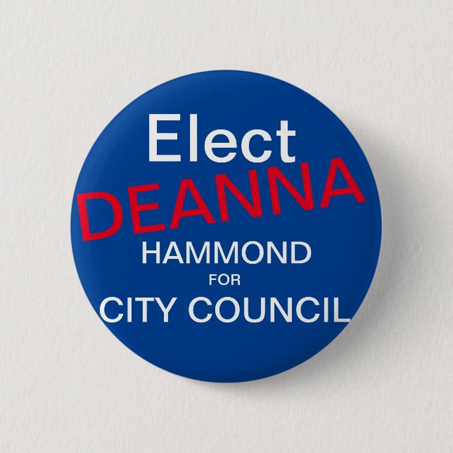 Badge Rond 5 Cm Bouton (Devant)