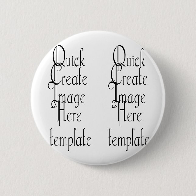 Badge Rond 5 Cm Bouton (Devant)