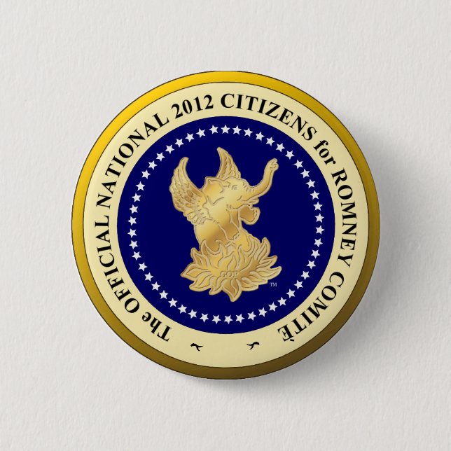 Badge Rond 5 Cm Bouton (Devant)