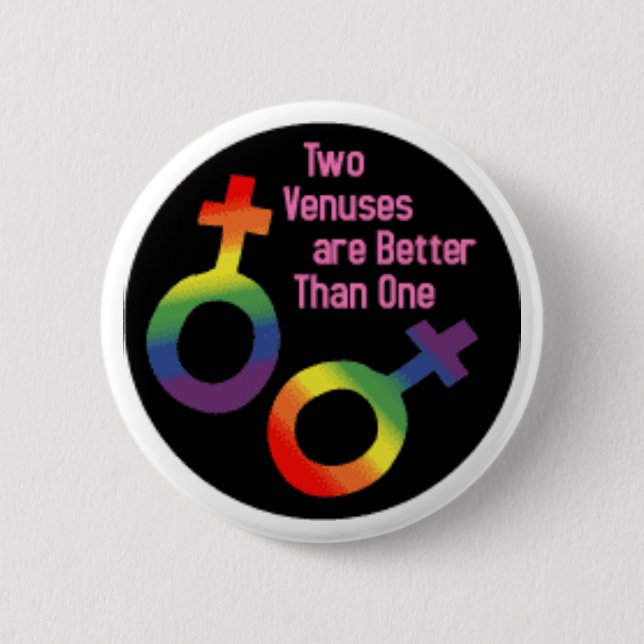 BADGE ROND 5 CM BOUTON 11 DE GAY PRIDE (Devant)
