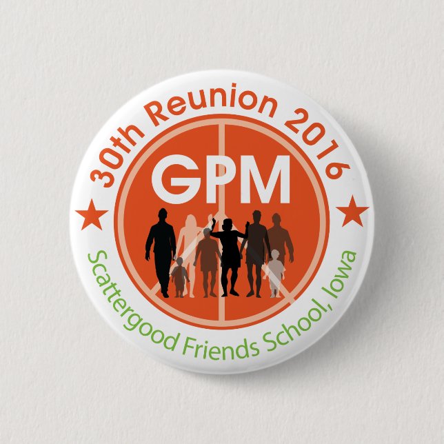 Badge Rond 5 Cm bouton 16CSFSB2 (Devant)