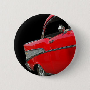 Badge Rond 5 Cm Bouton 1957 de Chevy