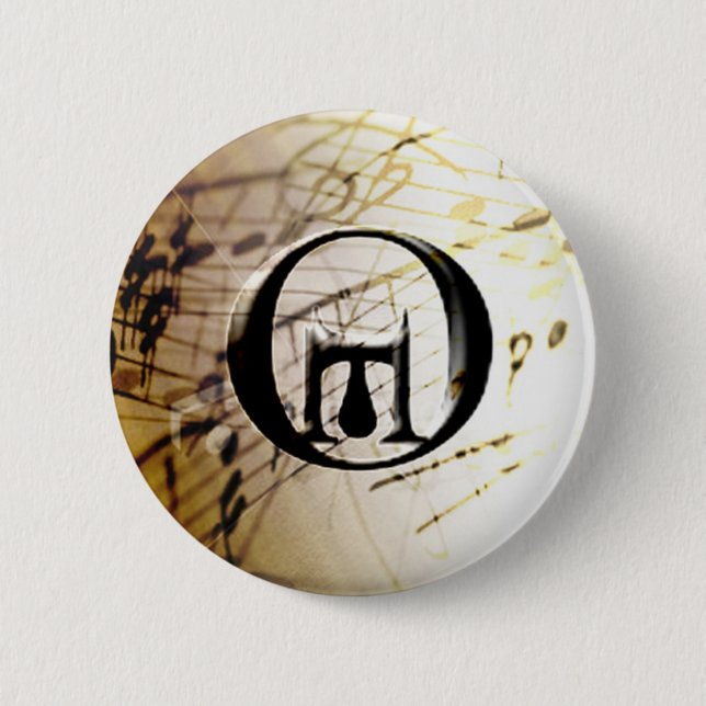Badge Rond 5 Cm Bouton 1 d'opus de magnum (Devant)