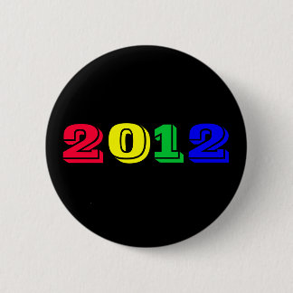 Badge Rond 5 Cm Bouton 2012