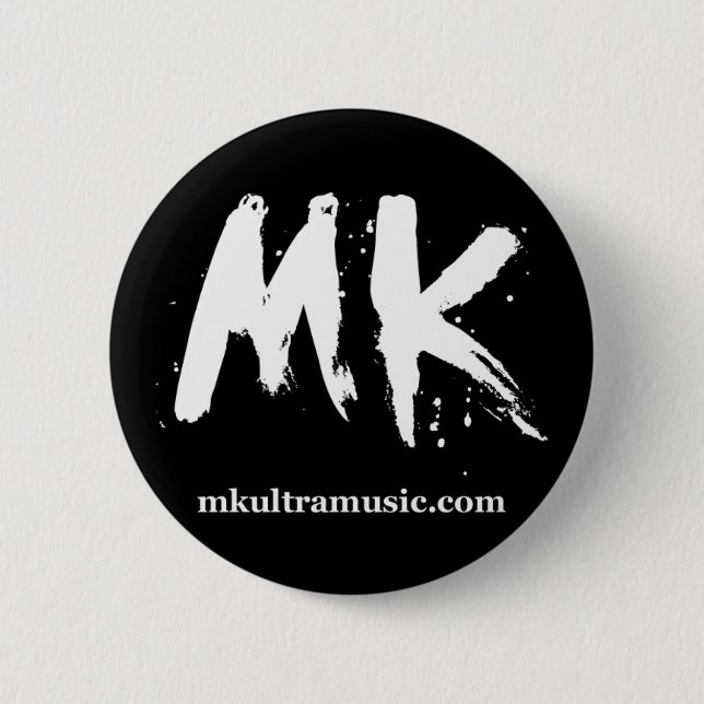 Badge Rond 5 Cm Bouton #2 de musique de MKULTRA (Devant)