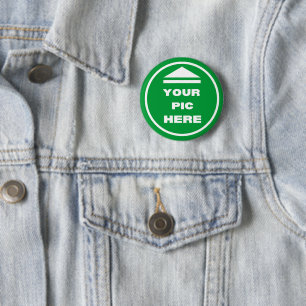 Badge Rond 5 Cm Bouton 2 ¼ Pouce - Ajouter votre image