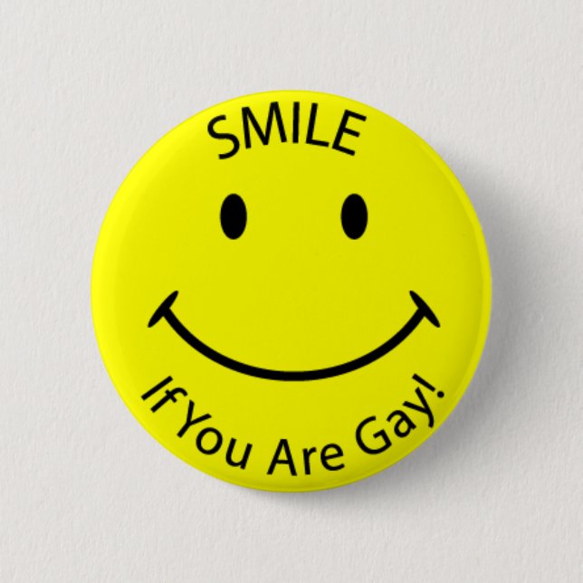 BADGE ROND 5 CM BOUTON 3 DE GAY PRIDE (Devant)