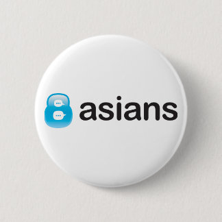 Badge Rond 5 Cm bouton 8Asians