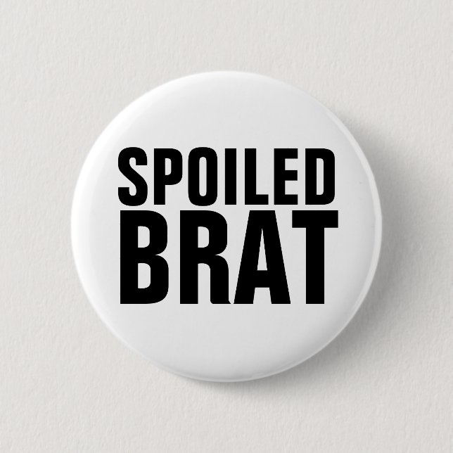 BADGE ROND 5 CM BOUTON À BRAT ÉCLAIRÉ (Devant)