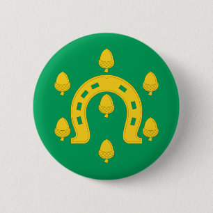 Badge Rond 5 Cm Bouton à broche du drapeau de Rutland