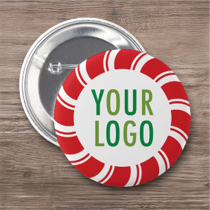 Badge Rond 5 Cm Bouton à épingler pour les fêtes de Noël avec le l
