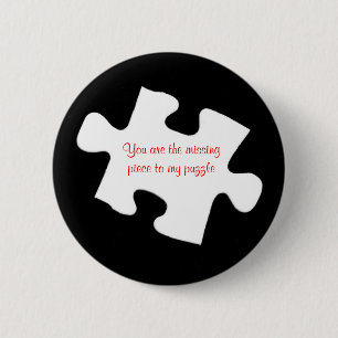 Badge Rond 5 Cm Bouton absent de morceau