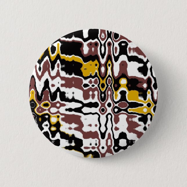 Badge Rond 5 Cm Bouton abstrait de motif (Devant)
