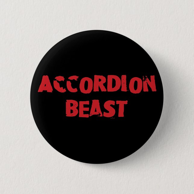 Badge Rond 5 Cm Bouton Accordion Beast (Devant)