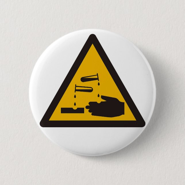Badge Rond 5 Cm Bouton acide (Devant)