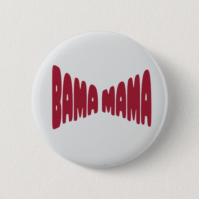 Badge Rond 5 Cm Bouton Alabama (Devant)