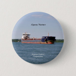 Badge Rond 5 Cm Bouton Algoma Mariner