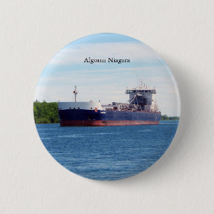 Badge Rond 5 Cm Bouton Algoma Niagara