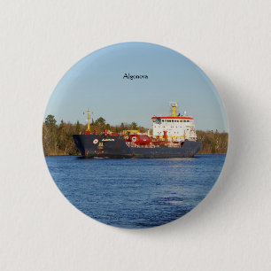 Badge Rond 5 Cm bouton Algonova