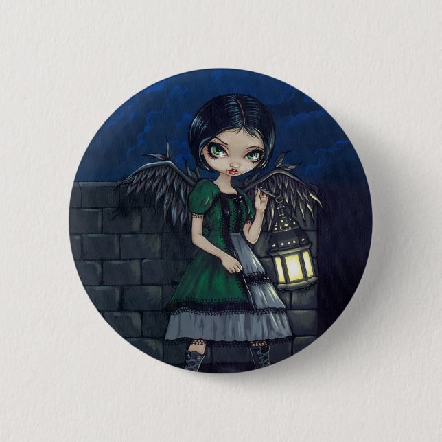 Badge Rond 5 Cm Bouton "allumant manière" (Devant)