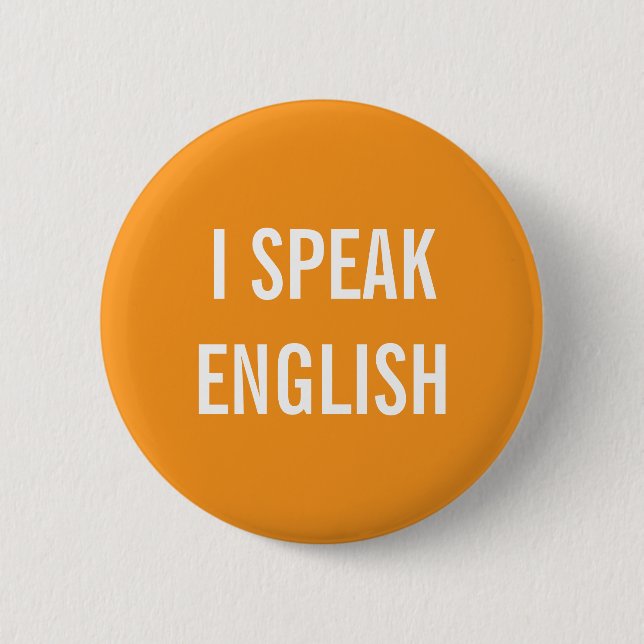 BADGE ROND 5 CM BOUTON ANGLAIS (Devant)