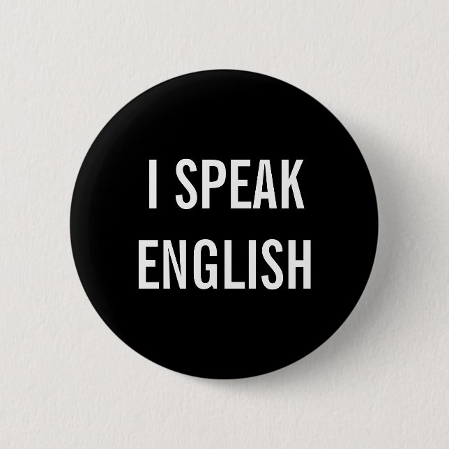 BADGE ROND 5 CM BOUTON ANGLAIS (Devant)