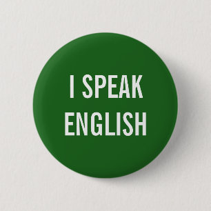 BADGE ROND 5 CM BOUTON ANGLAIS