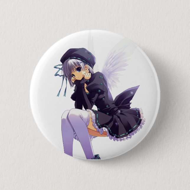 Badge Rond 5 Cm Bouton ANIME (Devant)