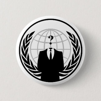 Badge Rond 5 Cm Bouton anonyme