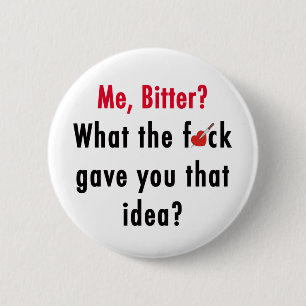 Badge Rond 5 Cm Bouton anti-Valentin