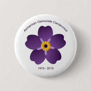 Badge Rond 5 Cm Bouton arménien de Centennial de génocide