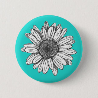 Badge Rond 5 Cm Bouton arrière de Pin de fleur